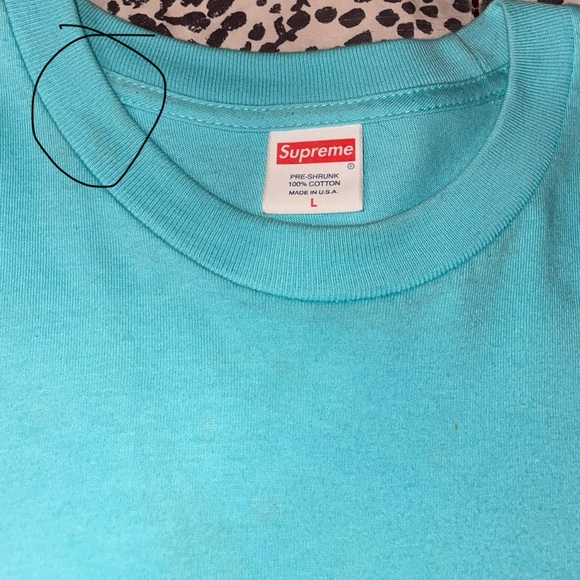 Supreme Milano Tee Light Teal - Picture 5 of 9